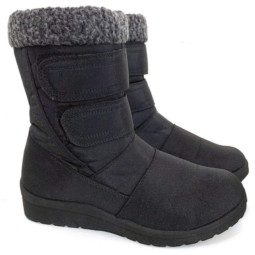 kozi CANADA Women’s Casual Waterproof Winter Boot with Wool Blend Lining